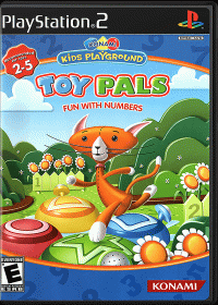 Konami Kids Playground: Toy Pals Fun with Numbers Playstation 2 US box art